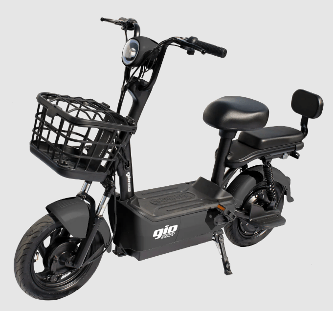 2024 Gio Electric WASP 400W 48V 20Ah Electric Scooter Bike, Back Seat