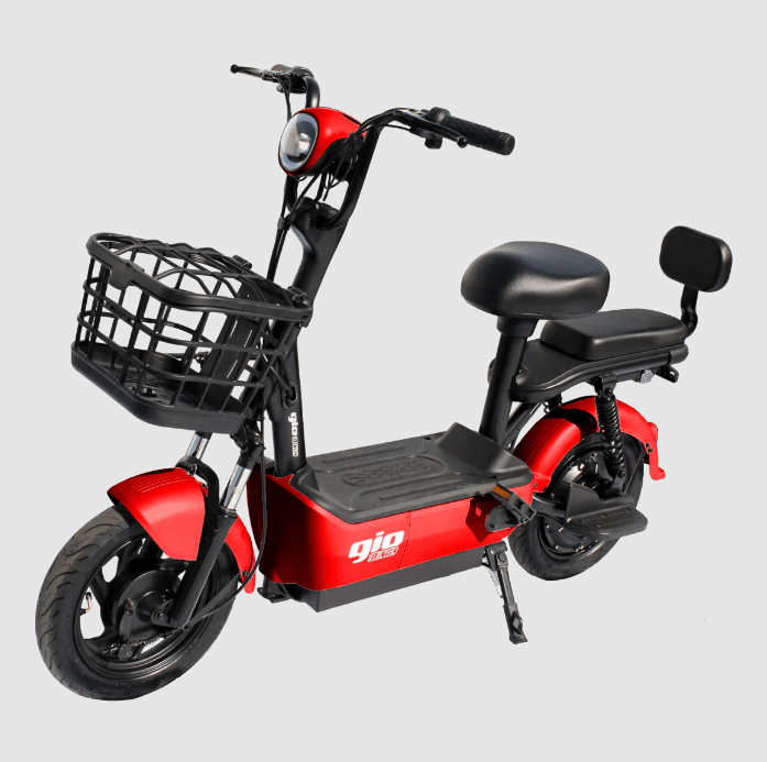 2024 Gio Electric WASP 400W 48V 20Ah Electric Scooter Bike, Back Seat