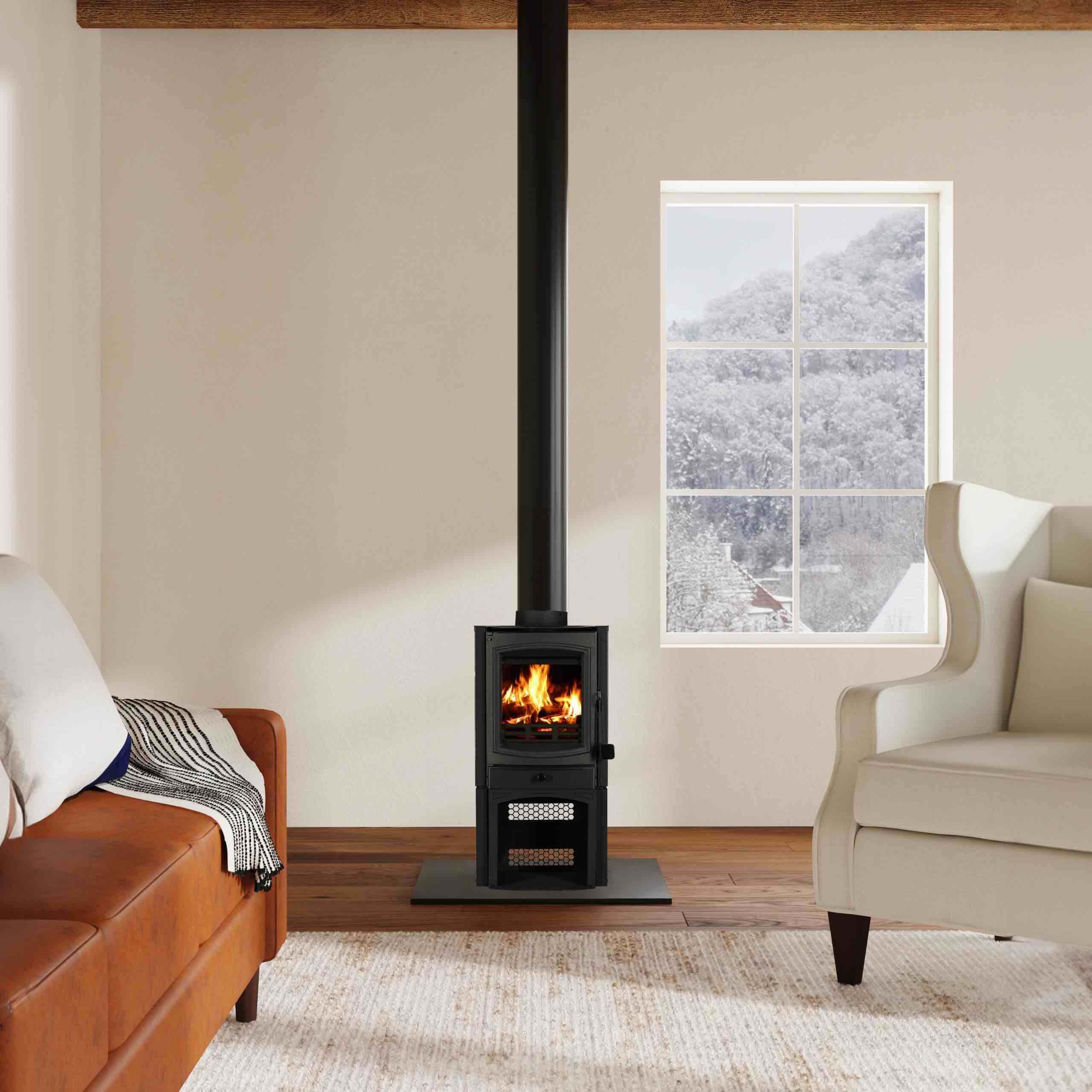 Breckwell SW500 Free Standing Wood Burning Area Stove