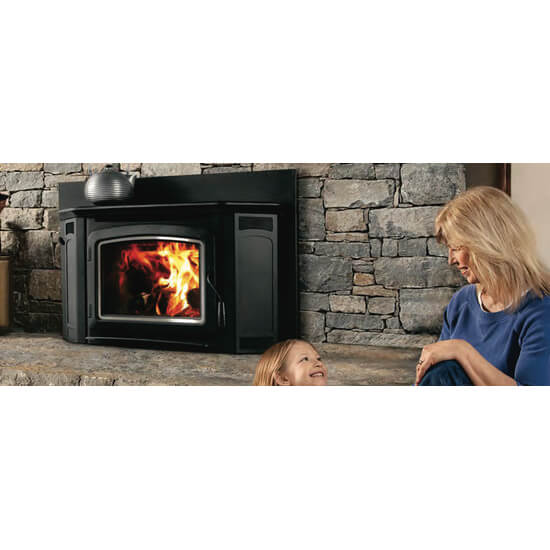 Country Stoves CARROLLTON 300 GL Wood Burning Fireplace Insert