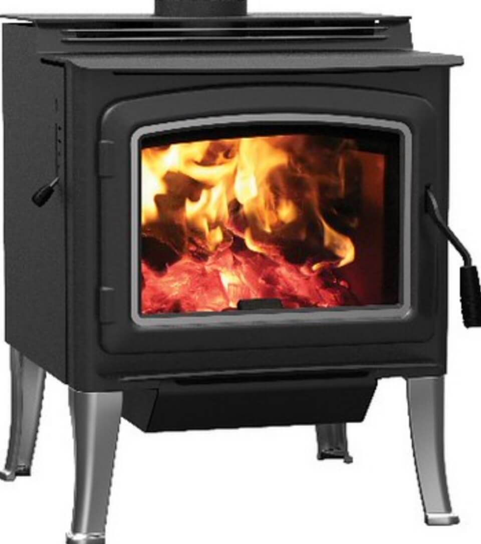 Country Stoves GEORGETOWN 300 GL Free Standing Wood Burning Area Stove