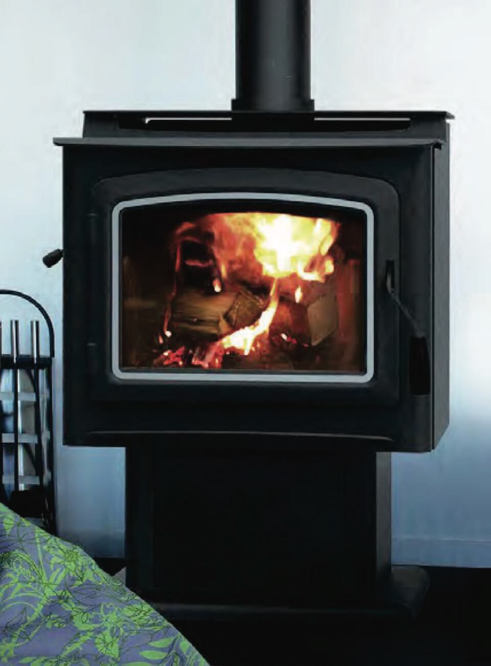 Country Stoves GEORGETOWN 300 GL Free Standing Wood Burning Area Stove