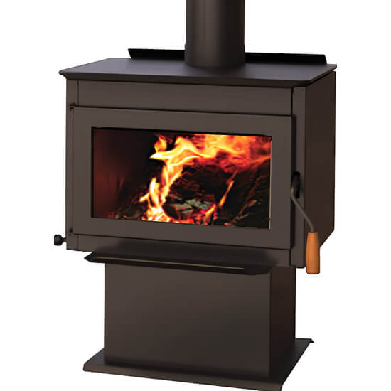 Country Stoves SUMTER 1600 GL Free Standing Wood Burning Area Stove