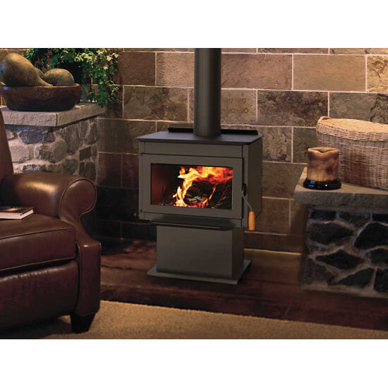 Country Stoves SUMTER 2100 GL Free Standing Wood Burning Area Stove