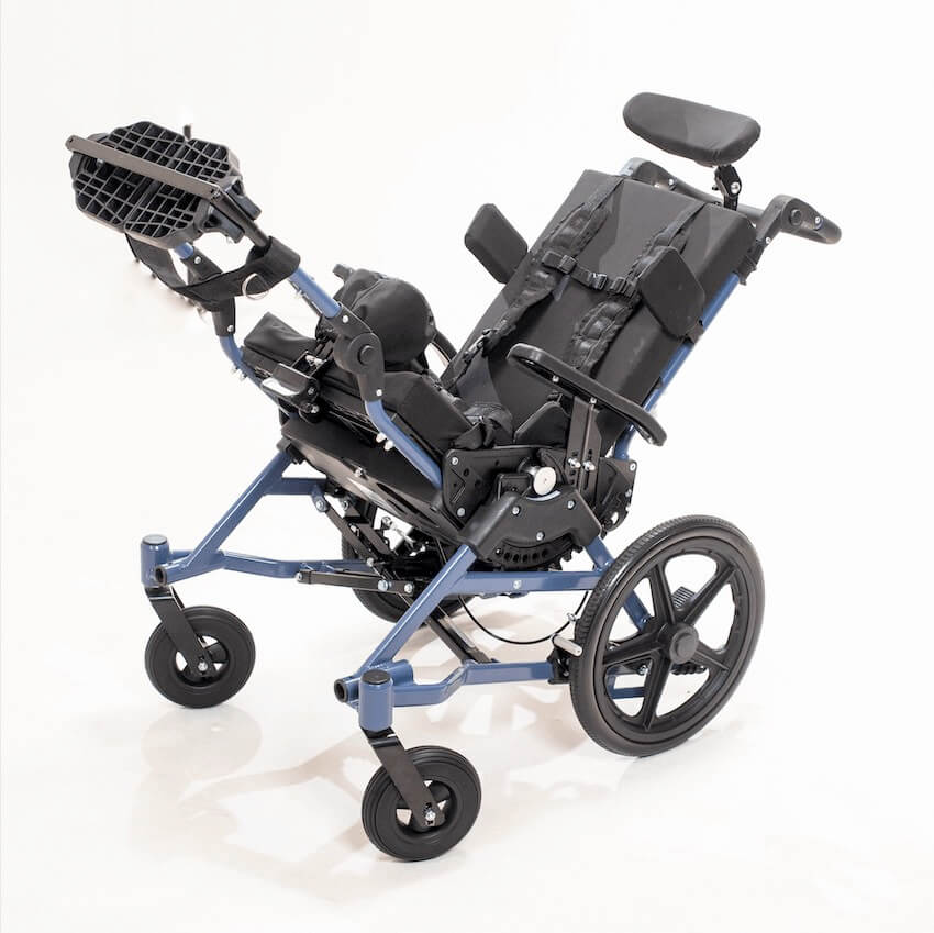 Cub Kids' Tilting Manual Wheelchair, 45 Degree Tilt