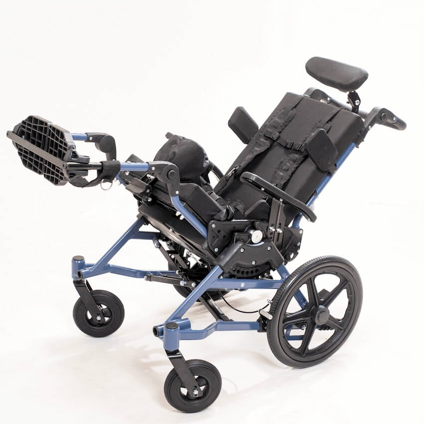 Cub Kids' Tilting Manual Wheelchair, 45 Degree Tilt