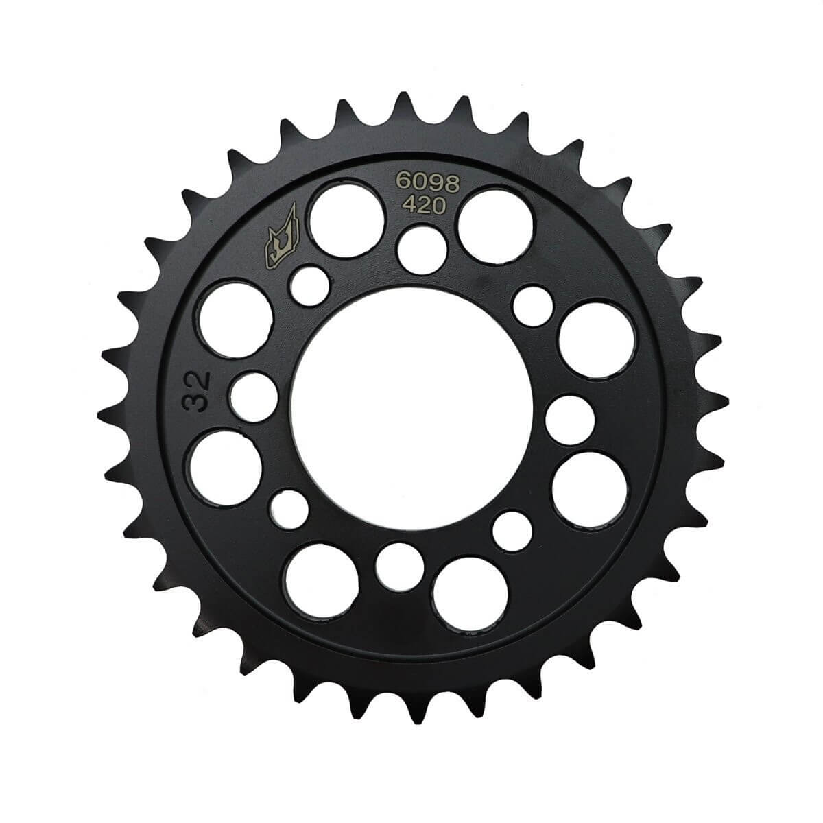 Driven Racing EVO TECH Rear Sprocket 420 Chain for Kawasaki Z125, 169-547