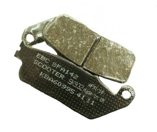 EBC SFA142 Organic Scooter Brake Pads, 125-10