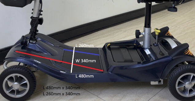 2024 EV Rider NOMAD Full Suspension Lithium Front Basket Electric Mobility Scooter