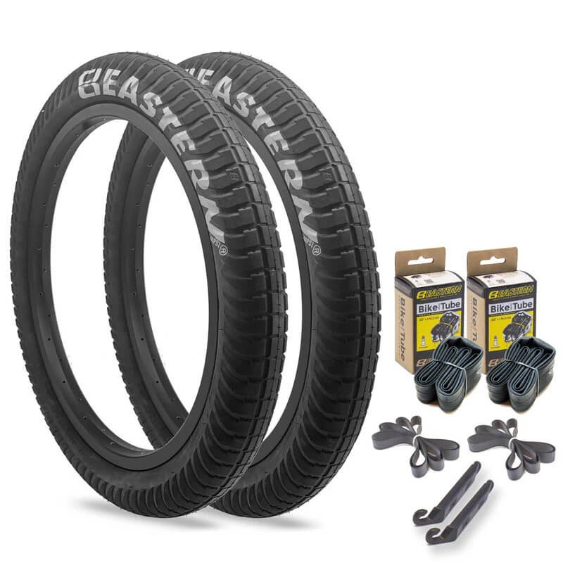 Eastern Bikes CURB MONKEY 20" x 2.4" TIRE & TUBE REPAIR KIT, 2 Pack