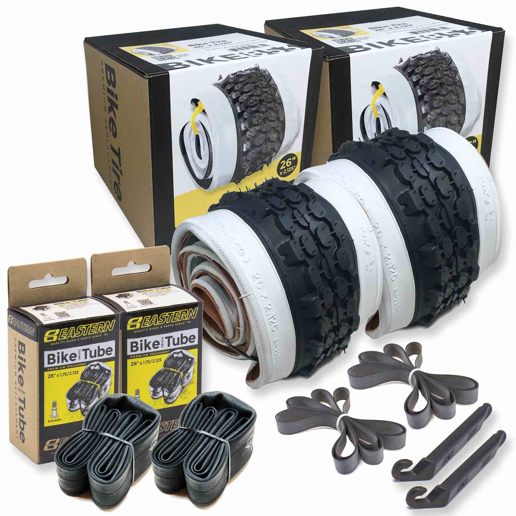 Eastern Bikes E701 26" TIRE & TUBE REPAIR KIT, 2 Pack