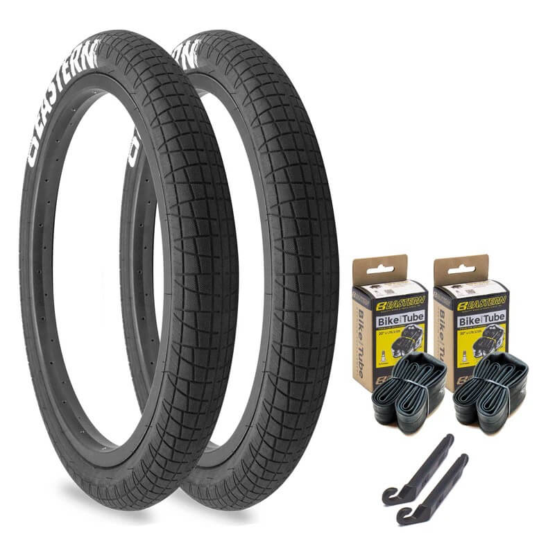 Eastern Bikes THROTTLE 20" x 2.2" TIRE & TUBE REPAIR KIT, 2 Pack