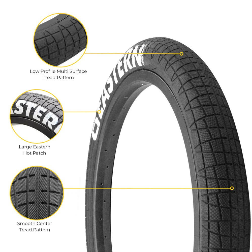 Eastern Bikes THROTTLE 20" x 2.3" TIRE & TUBE REPAIR KIT, 2 Pack