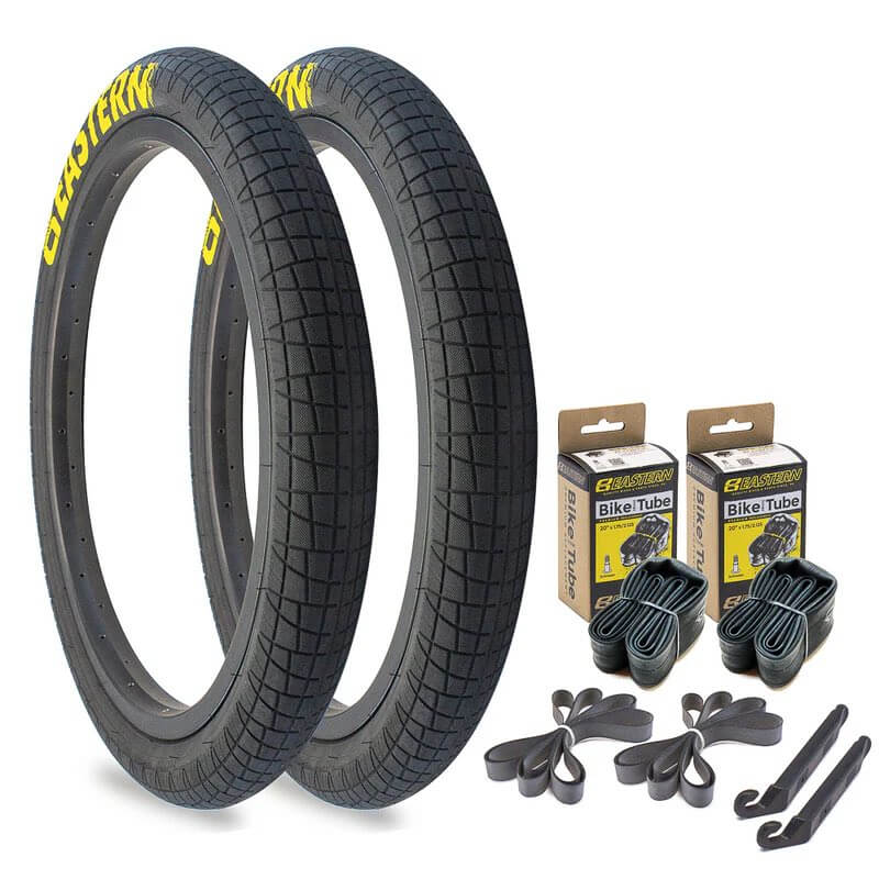 Eastern Bikes THROTTLE 20" x 2.3" TIRE & TUBE REPAIR KIT, 2 Pack