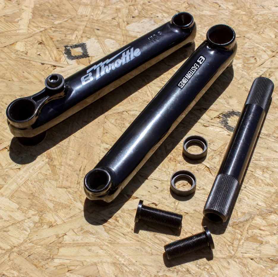 Eastern Bikes THROTTLE CRANKS, 48 Spline for BMX Bicycles