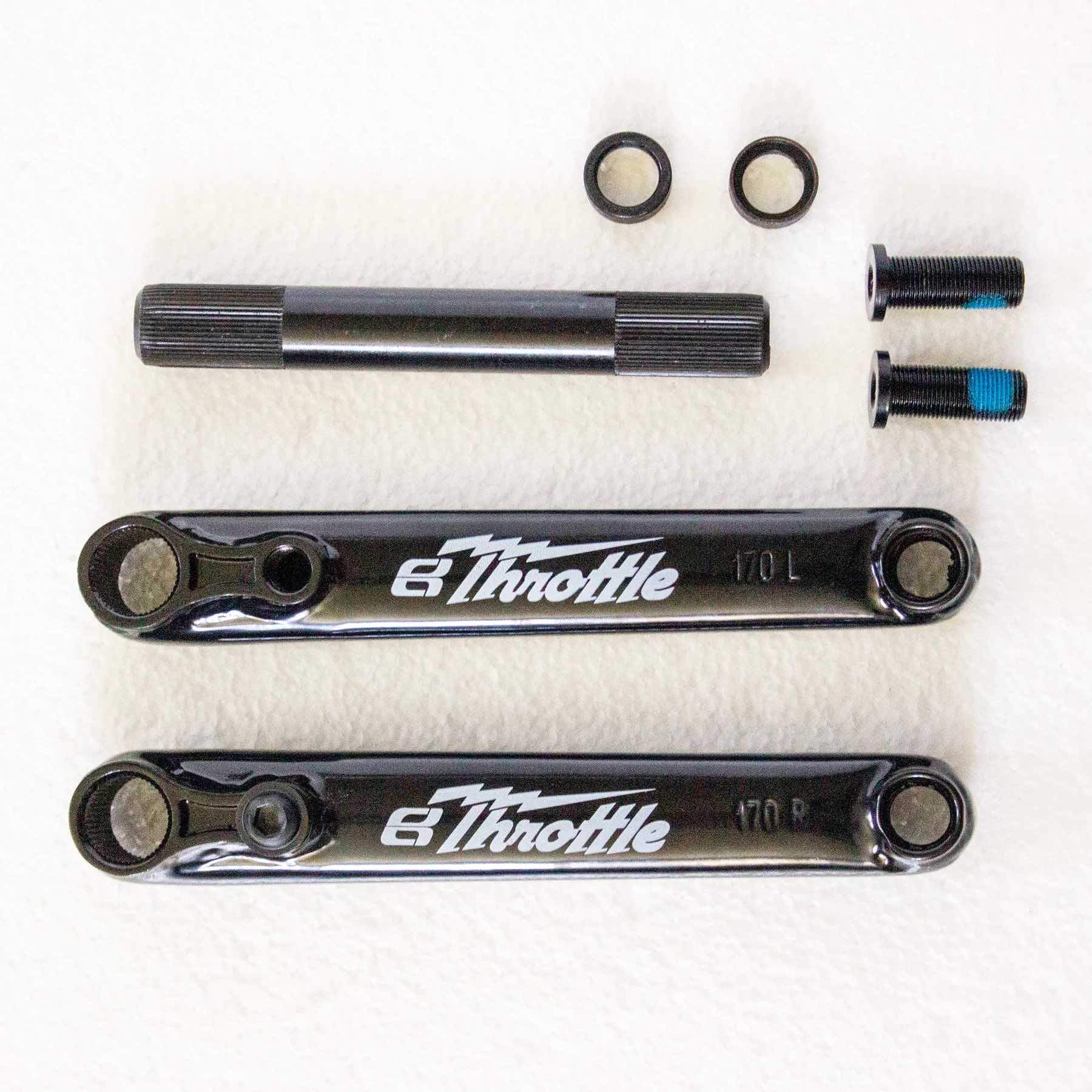 Eastern Bikes THROTTLE CRANKS, 48 Spline for BMX Bicycles