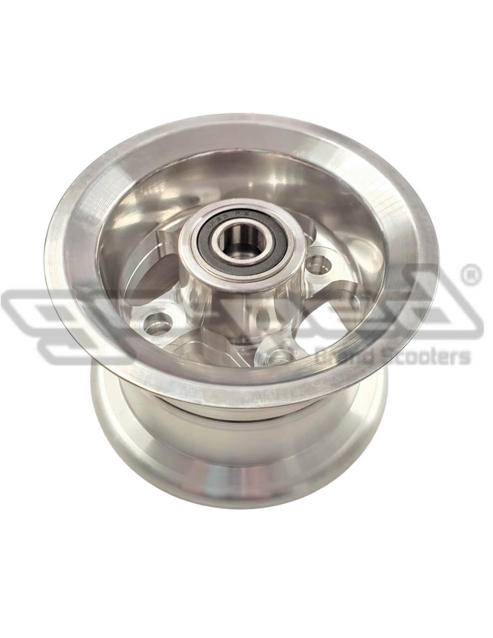 Go-Ped Replacement BILLET ALUMINUM RIM (2026A) for Gas Scooters, Go-Karts