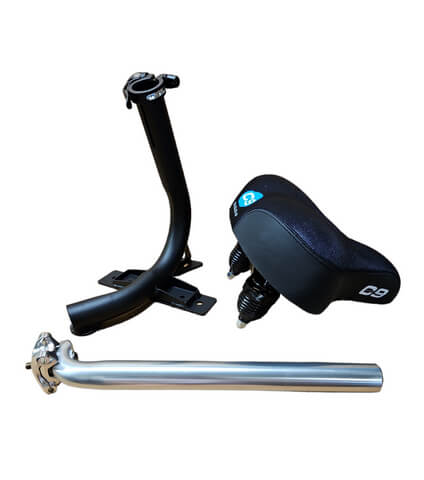 Go-Ped Replacement SEAT ASSEMBLY (No Basket) for GSR/GTR Gas Scooters