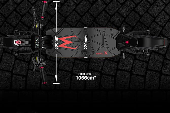 Kaabo MANTIS X PLUS 48V Dual Motor Suspension Folding Electric Scooter
