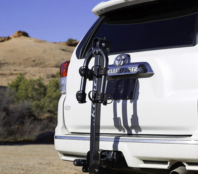 Kuat BETA Folding Hitch Mounted Car Bike Rack, 2 Bikes