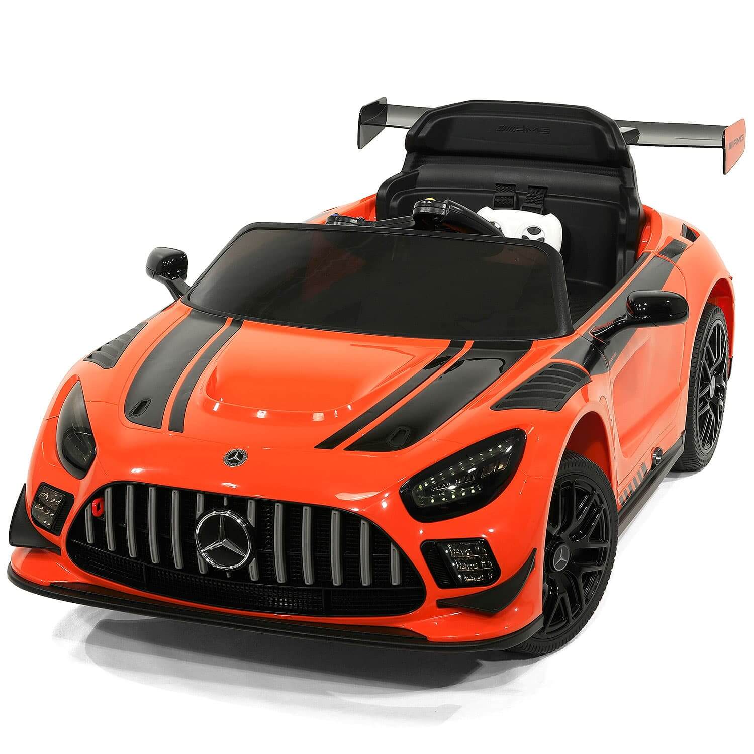 Moderno Kids Mercedes Benz AMG GT3 EVO 12V Electric Ride-On Car w/Parental Remote