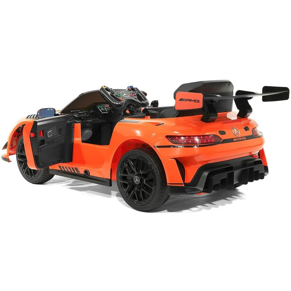 Moderno Kids Mercedes Benz AMG GT3 EVO 12V Electric Ride-On Car w/Parental Remote