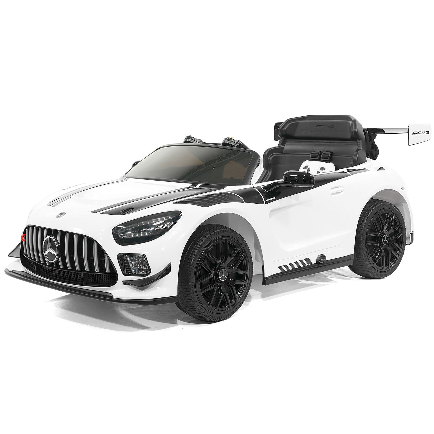 Moderno Kids Mercedes Benz AMG GT3 EVO 12V Electric Ride-On Car w/Parental Remote