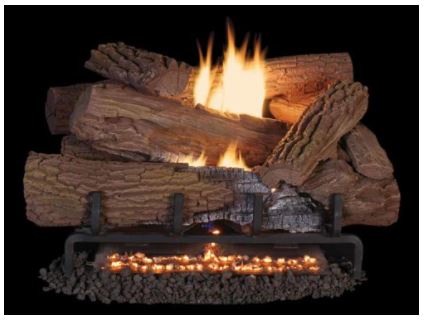 Superior F2085A 30" Mossy Oak Concrete Logs 1/2