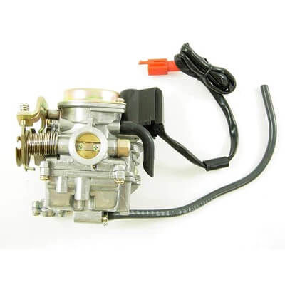 TaoTao Replacement ELECTRIC CHOKE CARBURETOR PD19 for 50cc Gas Moped Scooters