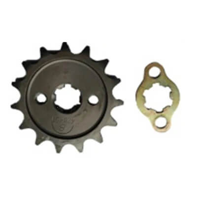 TaoTao Replacement ENGINE SPROCKET W/ FIXING PLATE for DB27 Gas Dirt Bike