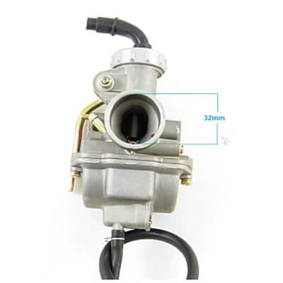 TaoTao Replacement MANUAL CHOKE CARBURETOR PZ20 For Gas ATVs