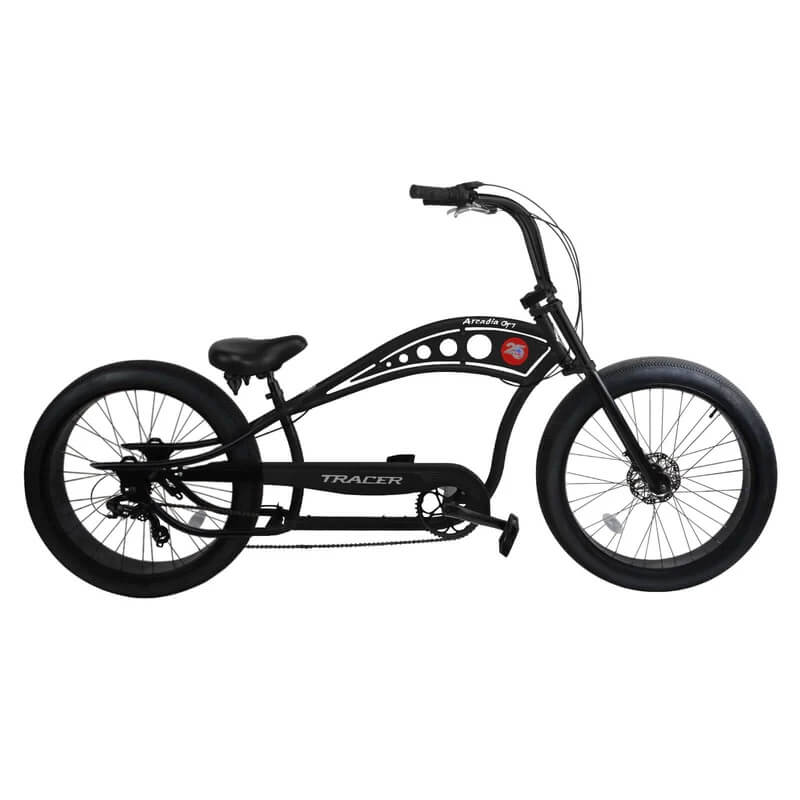 Tracer ARCADIA GT7 26" 7 Speed Chopper Stretch Fat Tire Cruiser Bike