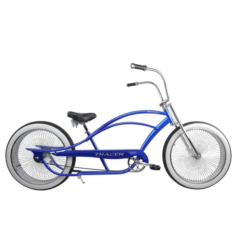 Tracer BEACON PRO 140H 26" Single Speed Chopper Stretch Fat Tire Cruiser Bike