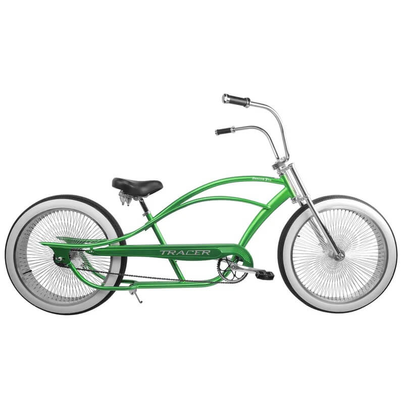 Tracer BEACON PRO 140H 26" Single Speed Chopper Stretch Fat Tire Cruiser Bike