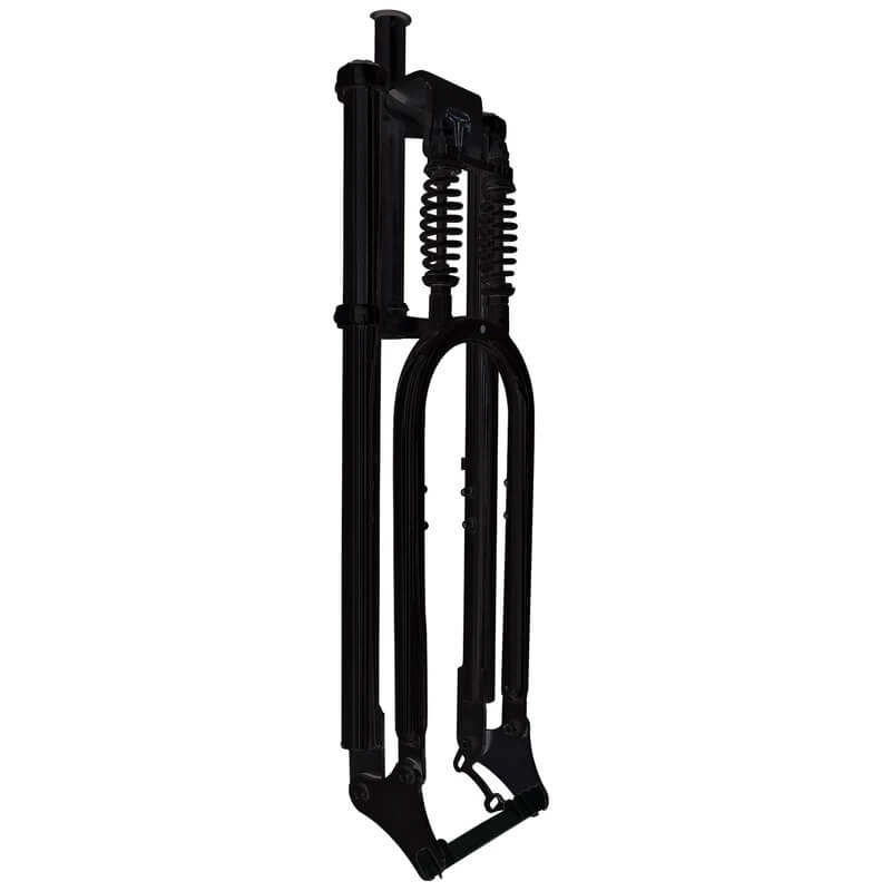 Tracer FK-GT640305145D8 26''-29'' Adjustable Dual Spring Fork for Disc Brake 1-1/8"(28.6mm)