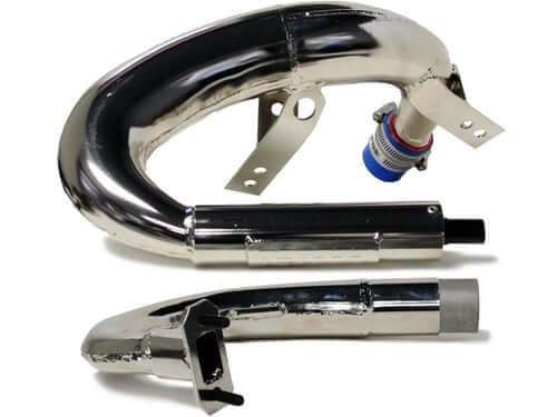 UberScoot PERFORMANCE PIPE for 2x50cc, RX Gas Scooters