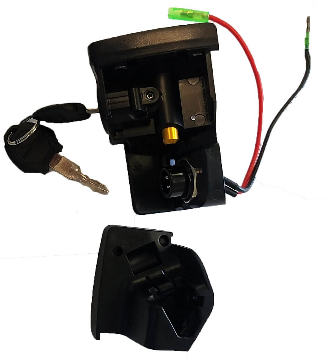 X-Treme Replacement Battery Dock Bracket with Keys for 48V Electric Bikes