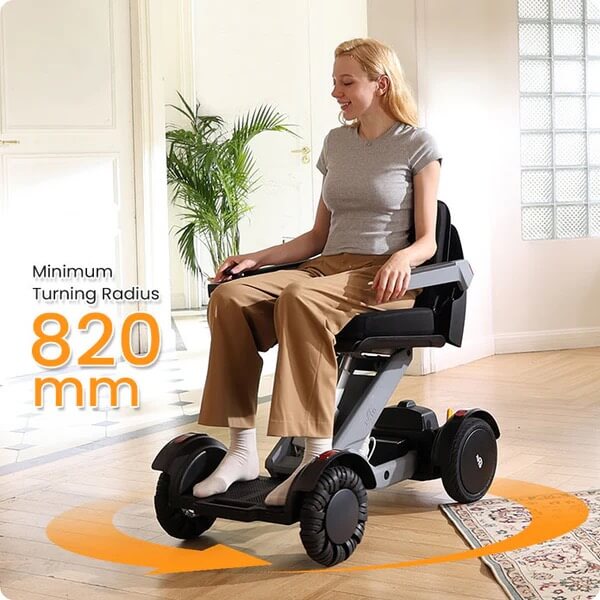 XSTO M4 Self Balancing Lightweight Folding Height Adjustable Power Electric Wheelchair