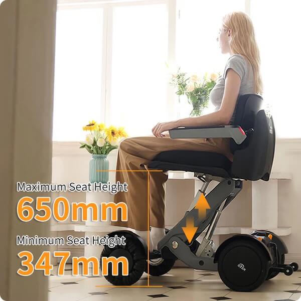 XSTO M4 Self Balancing Lightweight Folding Height Adjustable Power Electric Wheelchair