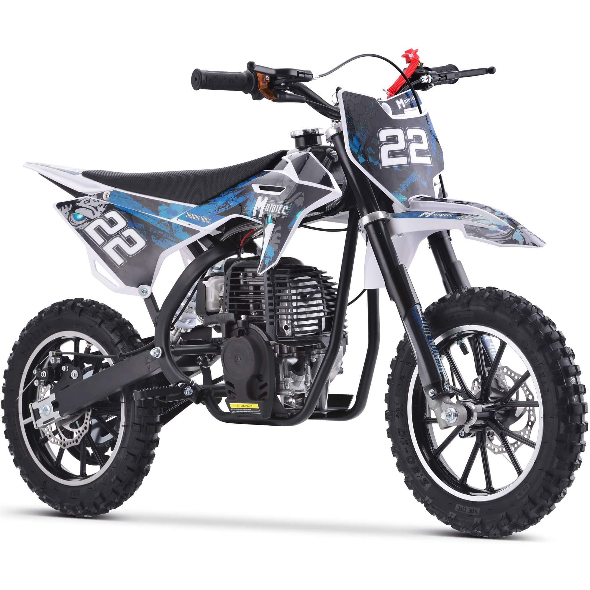 MotoTec Demon GAS 40cc 4-Stroke Off-Road Kids' Mini Dirt Bike