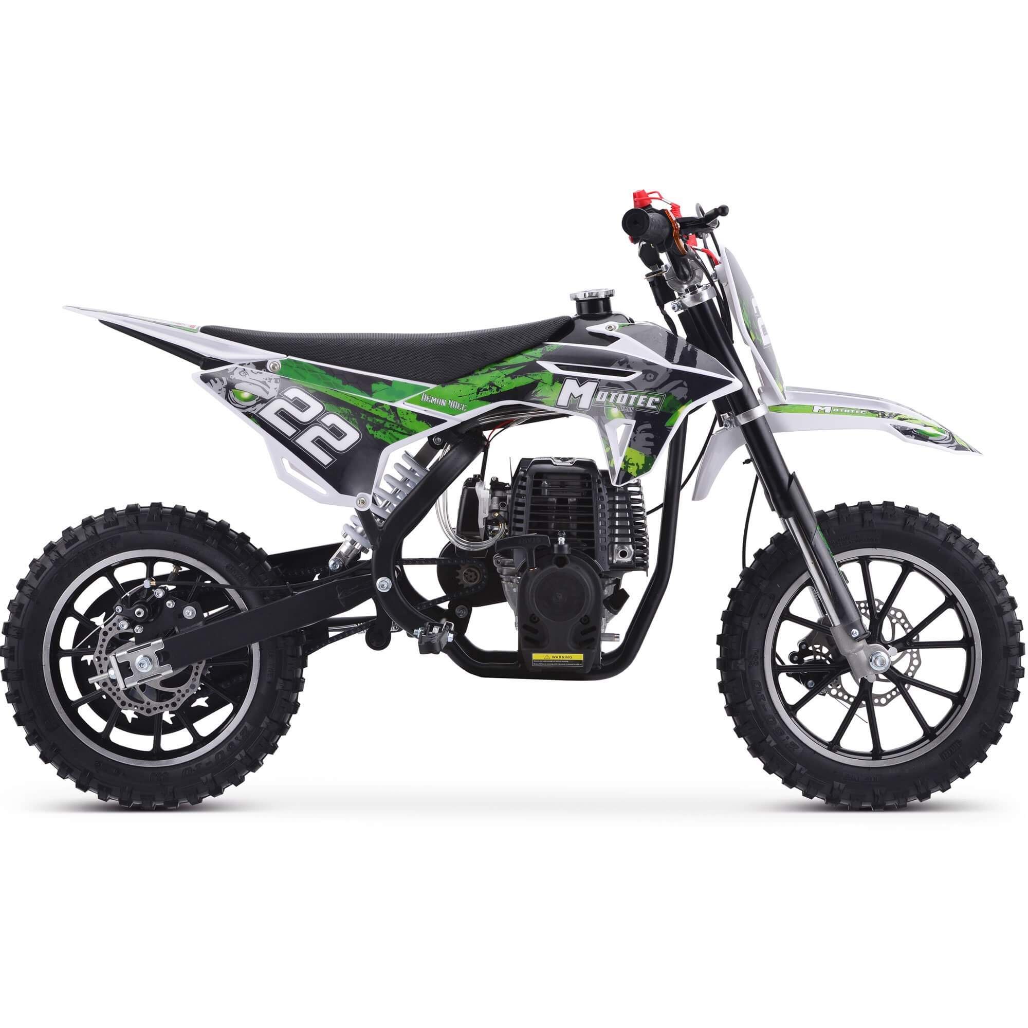 MotoTec Demon GAS 40cc 4-Stroke Off-Road Kids' Mini Dirt Bike