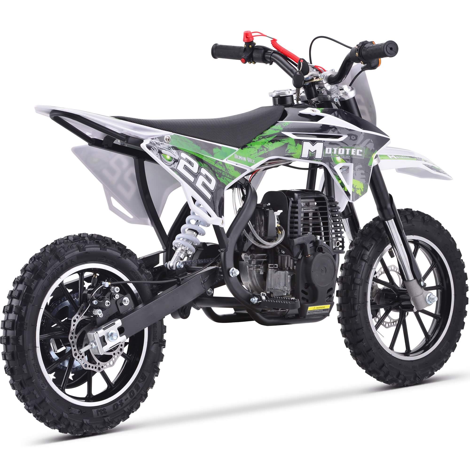 MotoTec Demon GAS 40cc 4-Stroke Off-Road Kids' Mini Dirt Bike