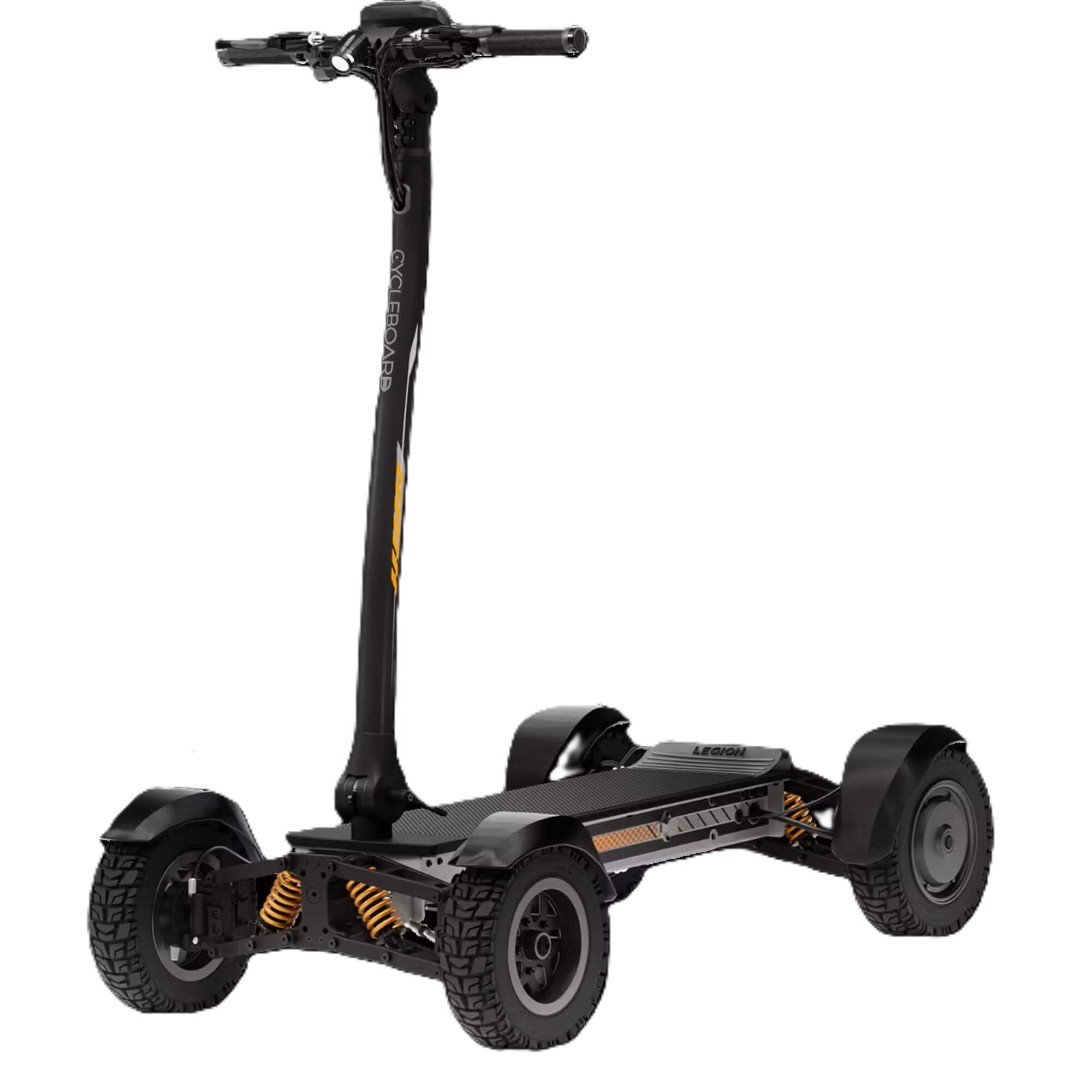 CycleBoard X-QUAD 3000W 60V Dual Suspension All-Terrain Electric Scooter