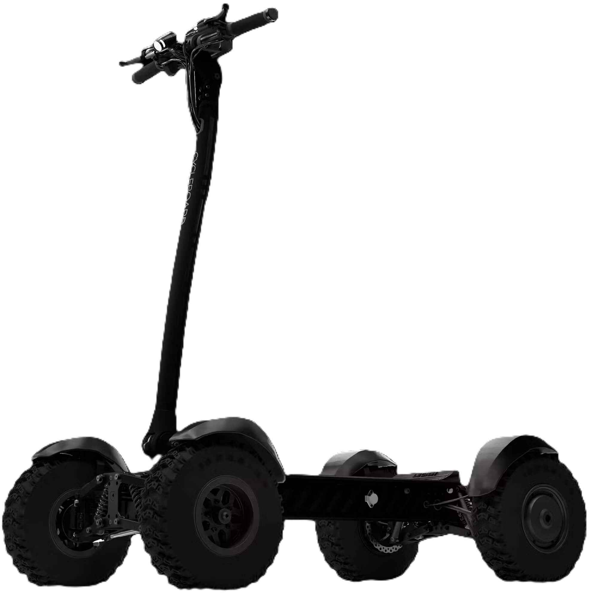 CycleBoard X-QUAD 3000W 60V Dual Suspension All-Terrain Electric Scooter