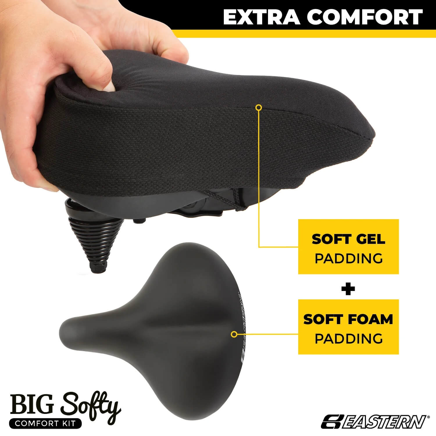 Eastern Bikes BIG SOFTY V1 DELUXE Universal Exercise Seat Kit