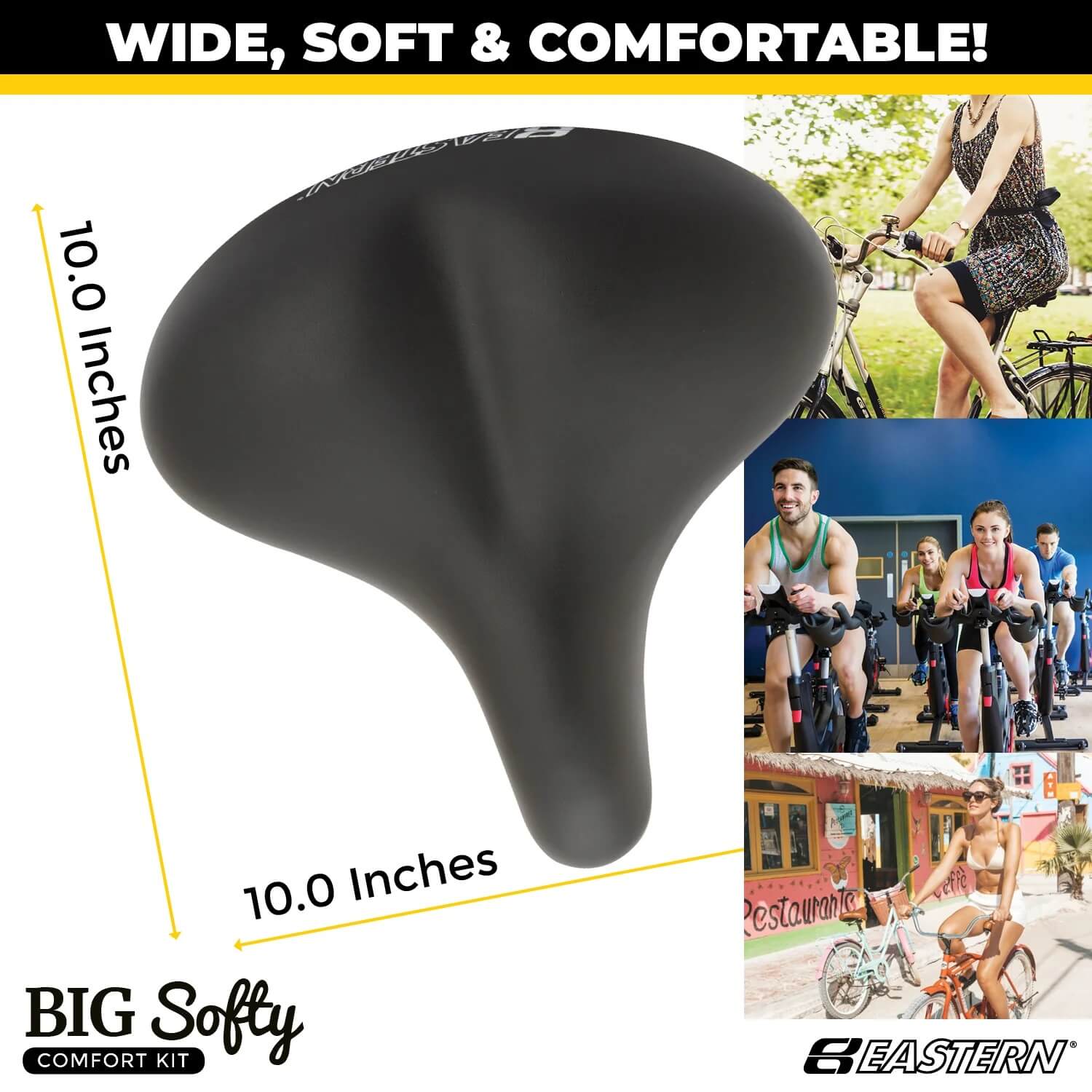 Eastern Bikes BIG SOFTY V1 Universal Exercise Seat Kit