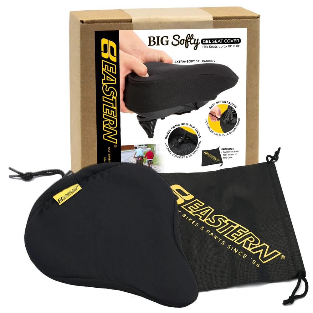 Eastern Bikes BIG SOFTY Gel Seat Cover Kit w/ Carrying Bag