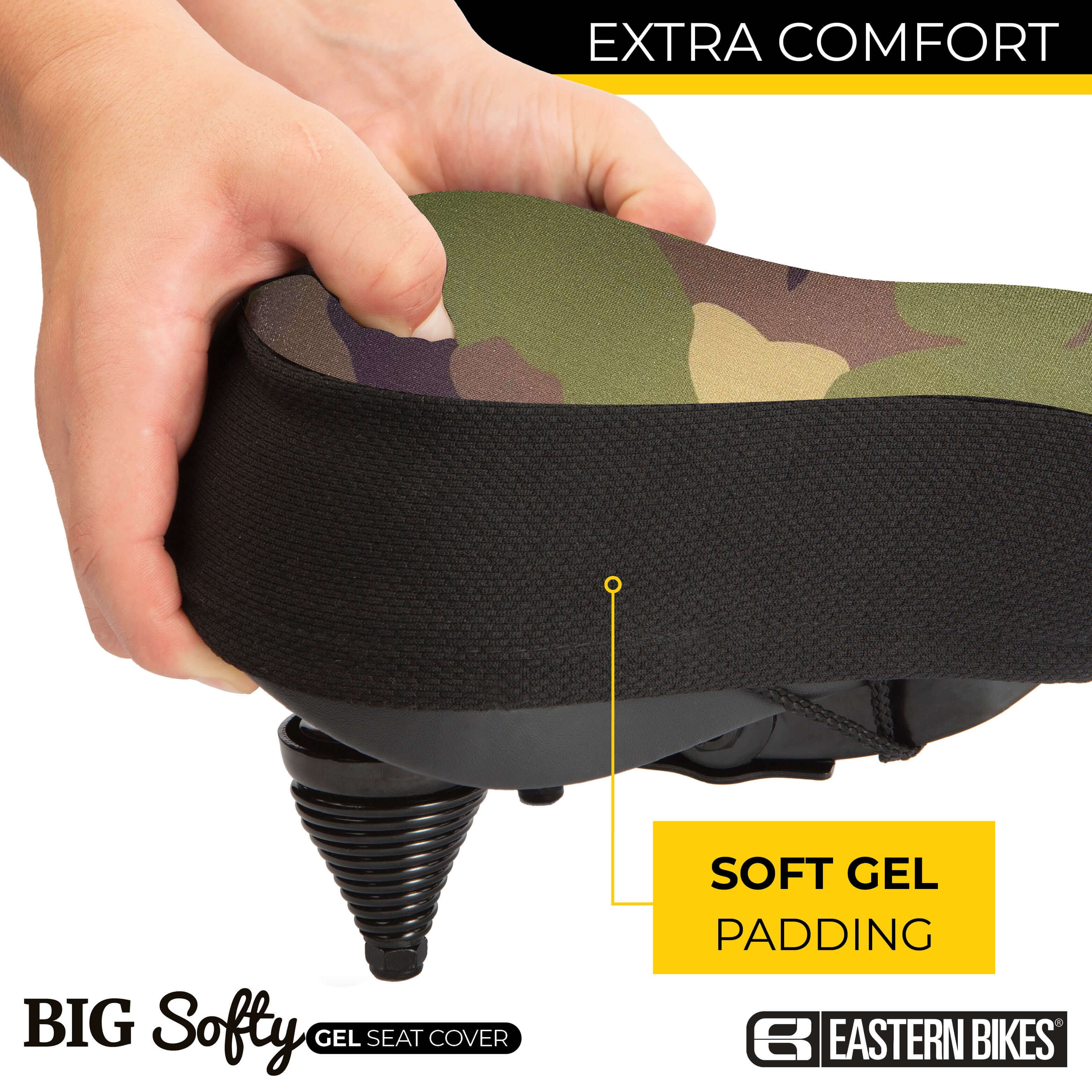 Eastern Bikes BIG SOFTY LARGE Gel Seat Cover