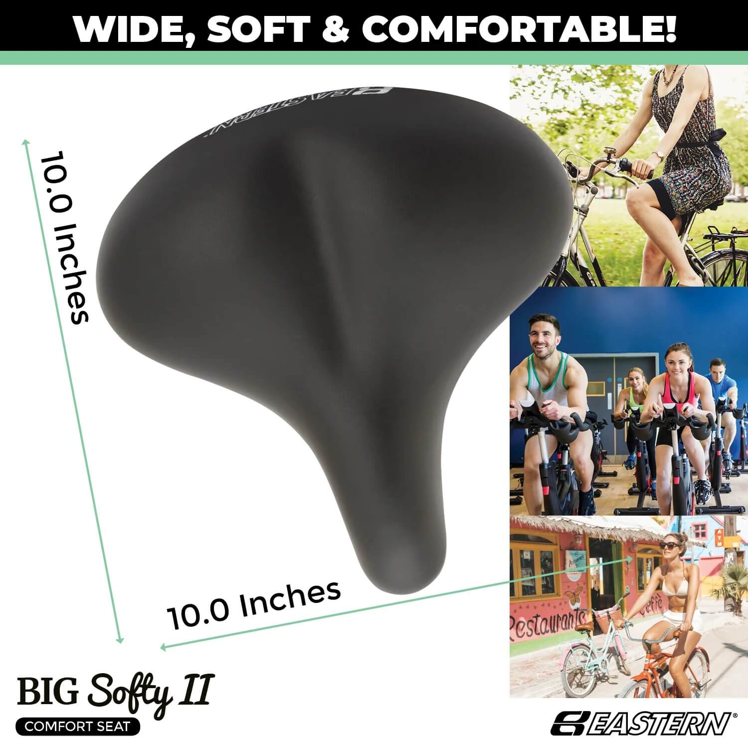 Eastern Bikes BIG SOFTY V2 Universal Exercise Seat