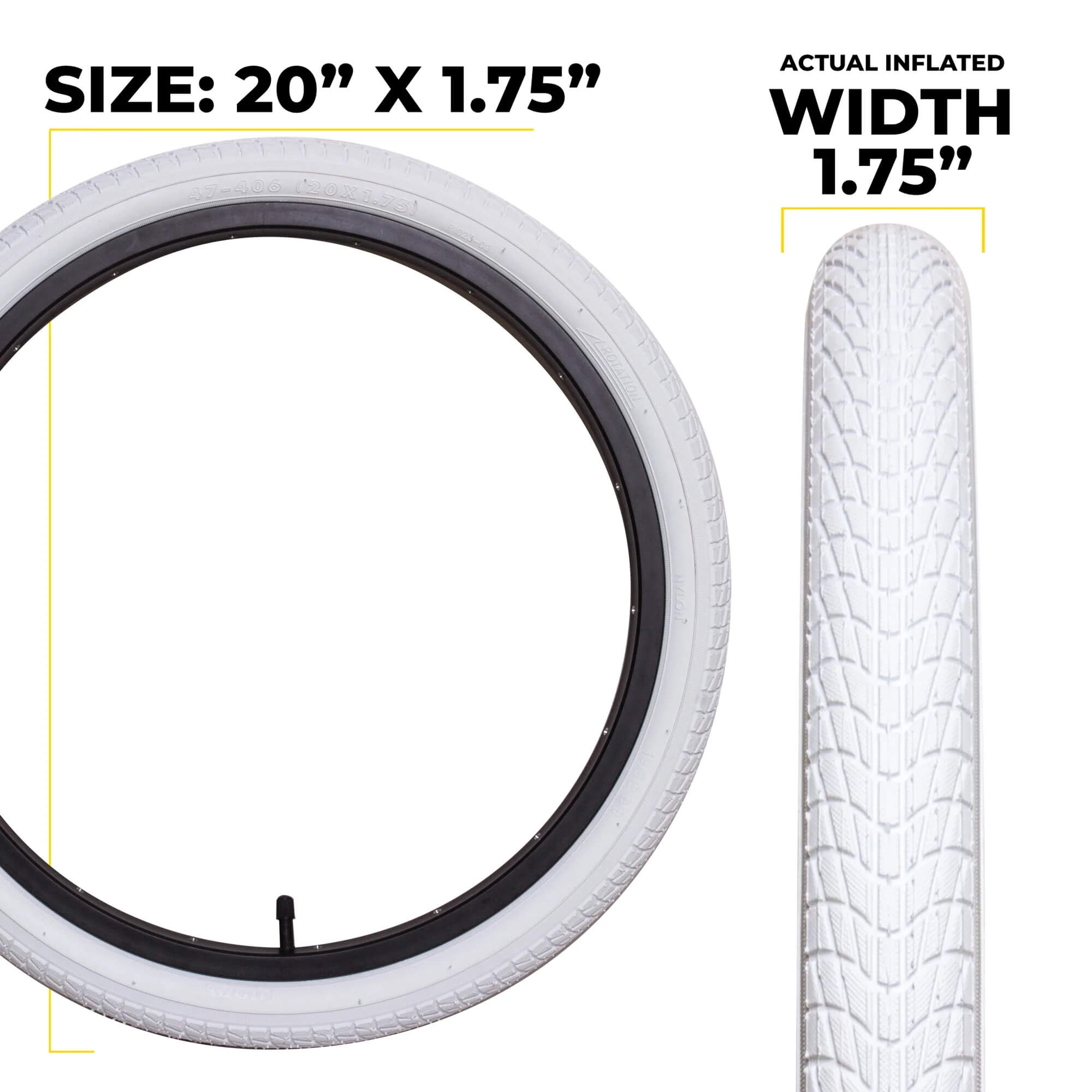 Eastern Bikes E304 20" Tire KIT, 1 Pack